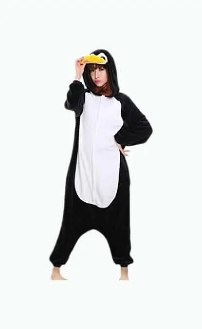 Product Image of the Comfy Adult Penguin Onesie