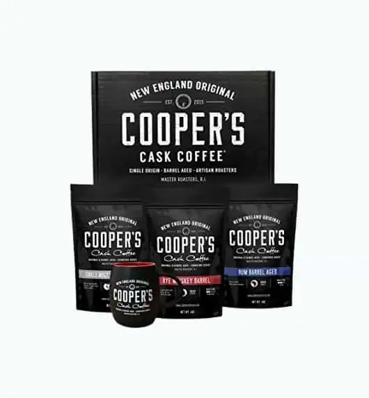 Product Image of the Cooper’s Cask Coffee Gift Set