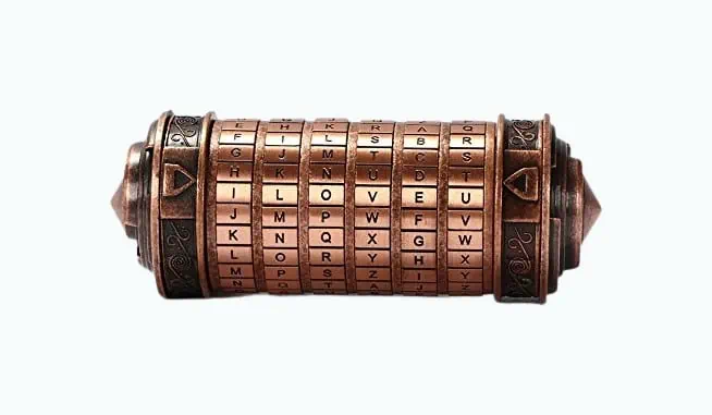 Product Image of the Copper Cryptex Puzzle Box