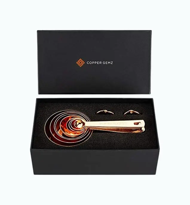 Product Image of the Copper Measuring Spoons Set