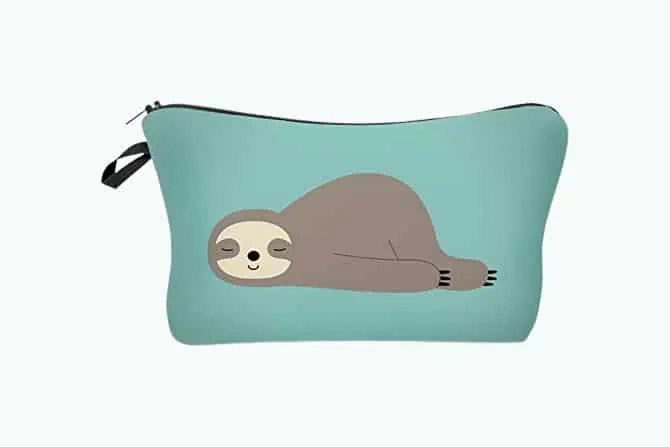 Product Image of the Cosmetic Bag for Women Sloth Gifts