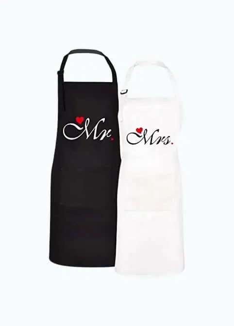 Product Image of the Couples Aprons