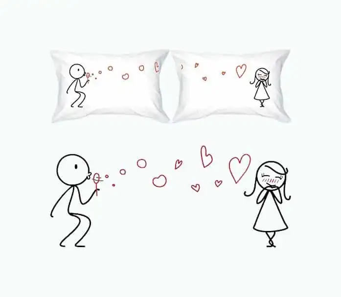 Product Image of the Couples Pillowcase Set