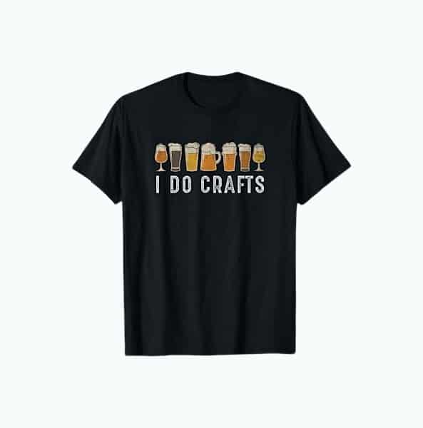 Product Image of the Craft Beer Vintage T-Shirt 