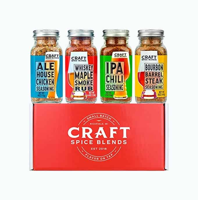 Product Image of the Craft Spice Blends Gift Set (Grilling Seasonings & Rubs)