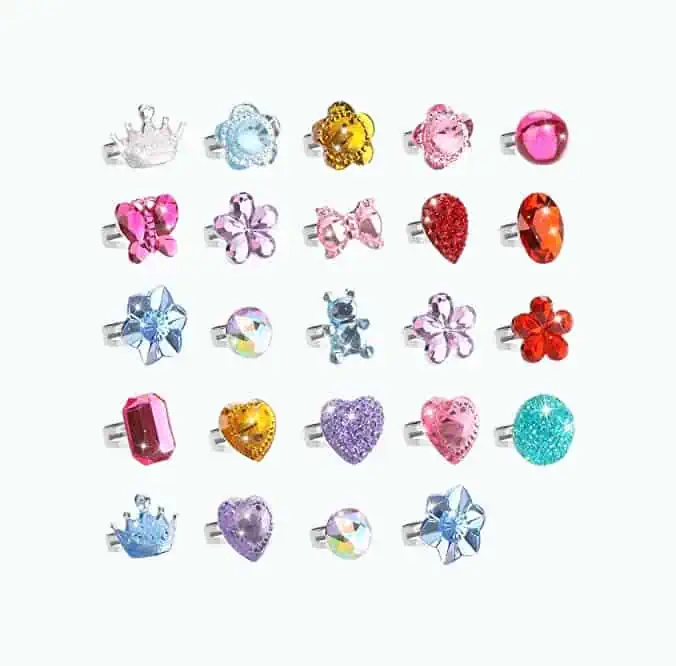 Product Image of the Crystal Rings Set