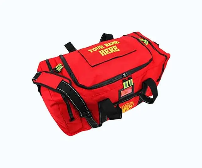 Product Image of the Custom Embroidered Firefighter Gear Bag