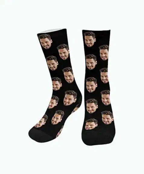 Product Image of the Custom Face Socks