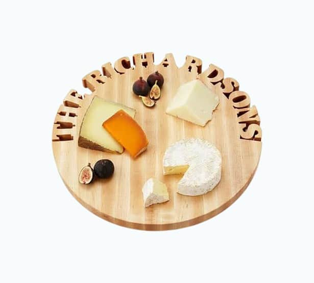 Product Image of the Custom Lettered Lazy Susan