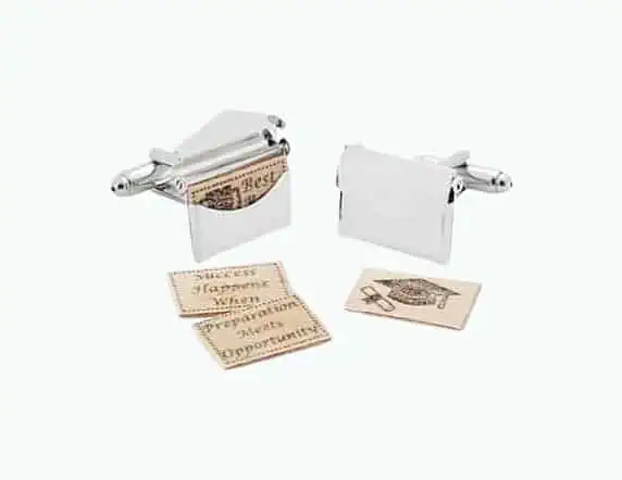 Product Image of the Custom Love Letter Cufflinks