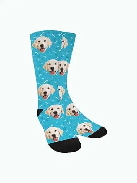 Product Image of the Custom Personalized Photo Pet Face Socks