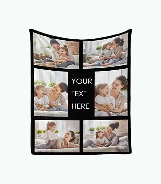 Product Image of the Custom Photo Blanket