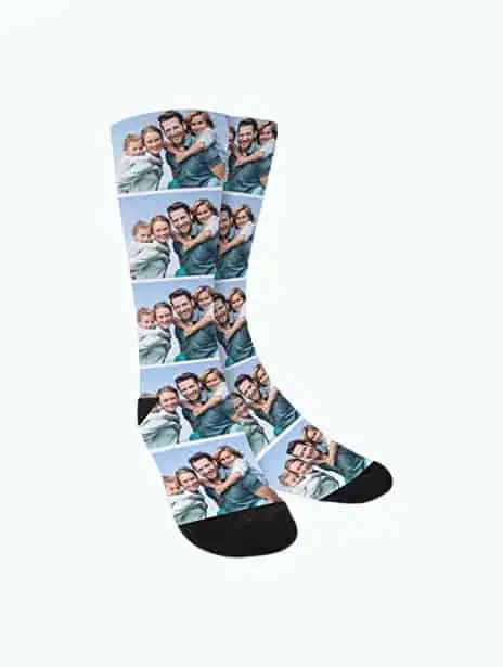Product Image of the Customize Photo Crew Socks