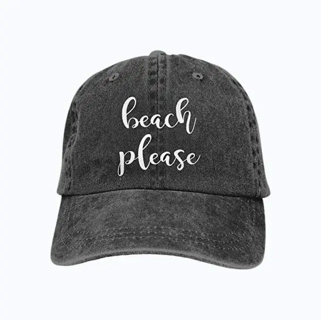 Product Image of the Cute Beach Please Baseball Hat
