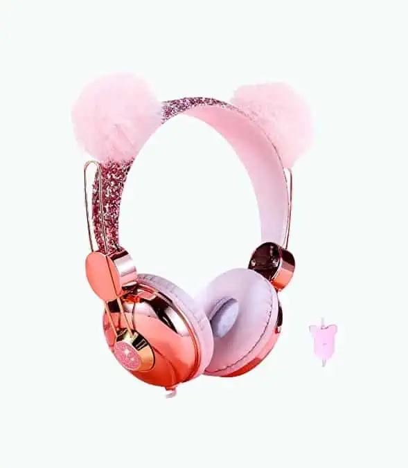 Product Image of the Cute Bear Wired Headphones