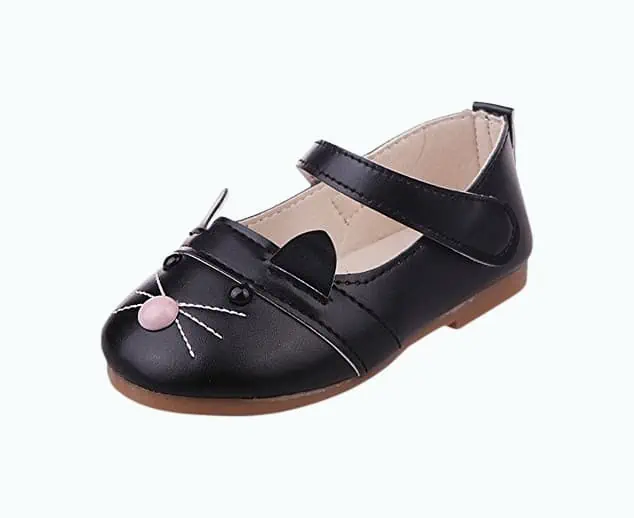 Product Image of the Cute Cat Shoes for Toddler Girls