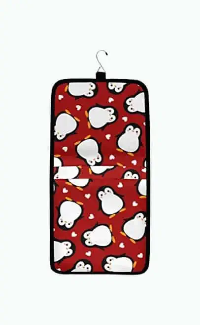 Product Image of the Cute Penguin Toiletry Bag