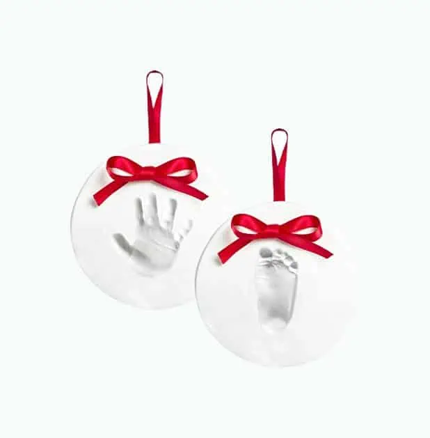 Product Image of the DIY Baby Print Ornament Kit