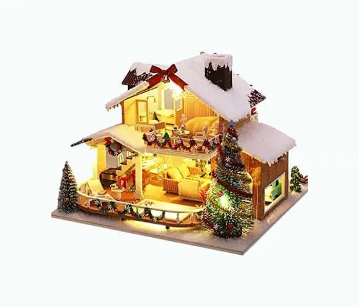 Product Image of the DIY Christmas Dollhouse