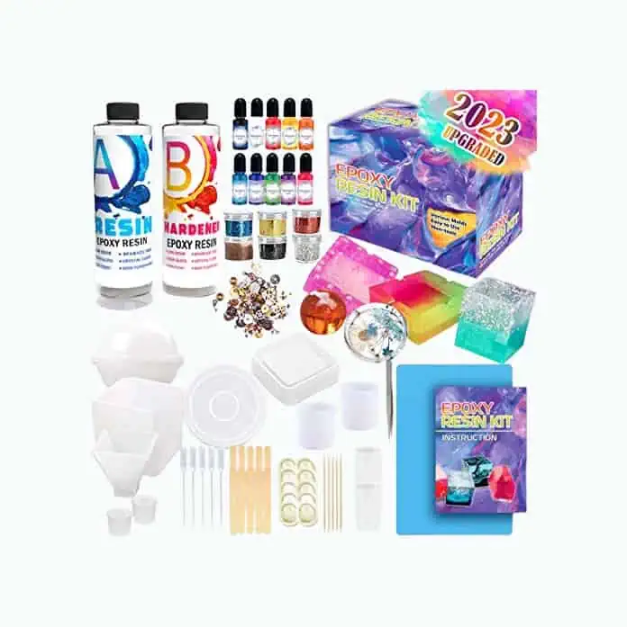 Product Image of the DIY Epoxy Resin Kit
