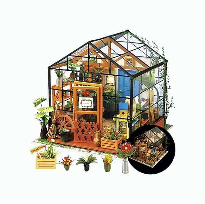 Product Image of the DIY Greenhouse Craft Kit