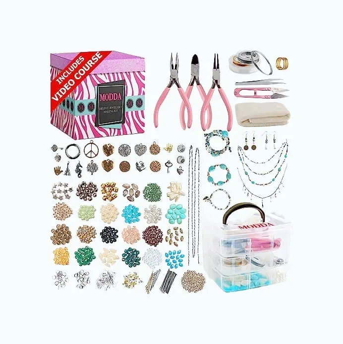 Product Image of the DIY Jewelry-Making Kit