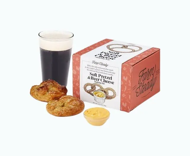 Product Image of the DIY Pretzel & Beer Cheese Kit