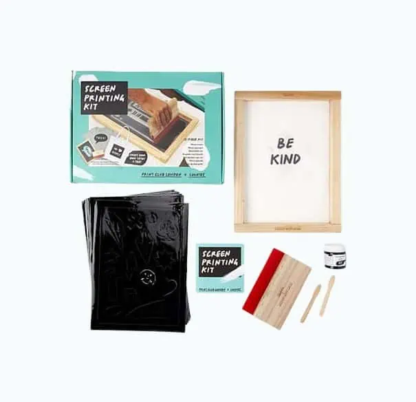 Product Image of the DIY Screen Printing Kit