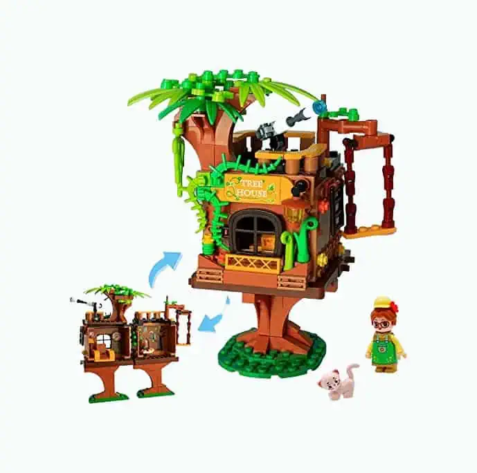 Product Image of the DIY Toy Treehouse Building Kit
