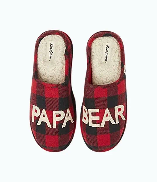 Product Image of the Dearfoams Men's Papa Bear Slipper