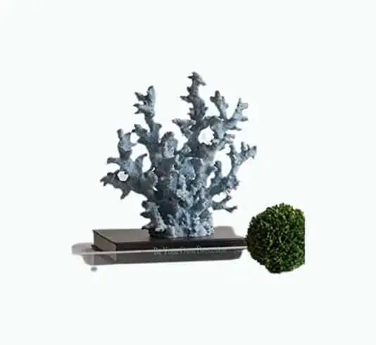 Product Image of the Decorative Faux Rising Coral Nautical Sculpture