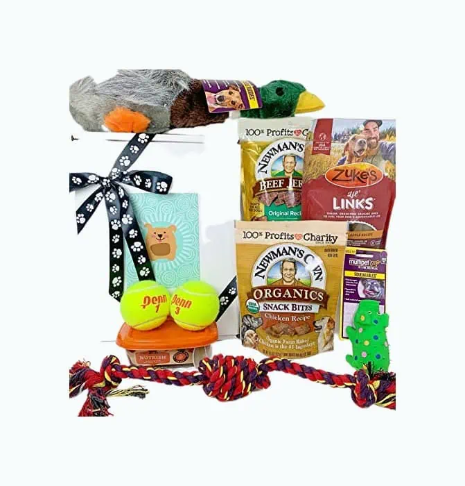 Product Image of the Deluxe Dog Gift Box