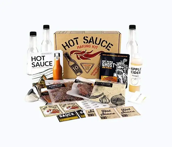 Product Image of the Deluxe Hot Sauce Making Kit 