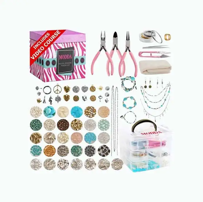 Product Image of the Deluxe Jewelry Making Kit