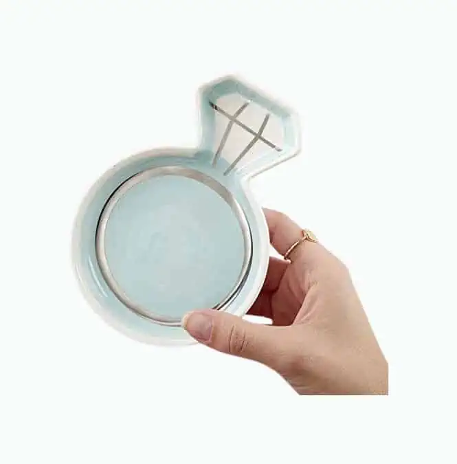 Product Image of the Diamond Ring Trinket Dish