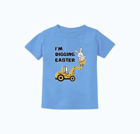 Product Image of the Digging Easter Shirt