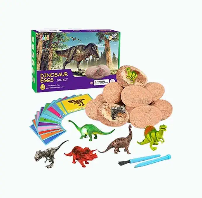 Product Image of the Dinosaur Digging Toy