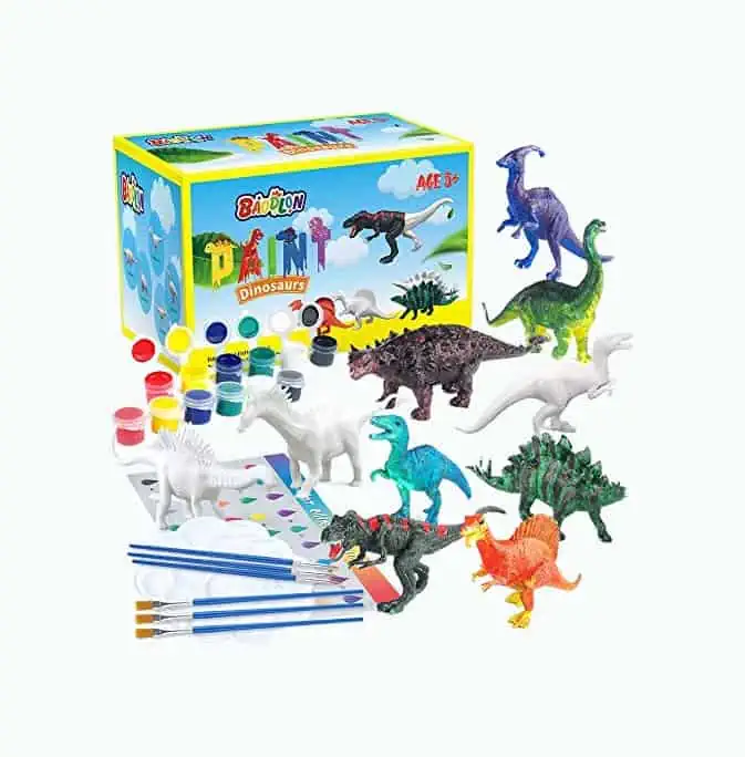 Product Image of the Dinosaur Painting Kit