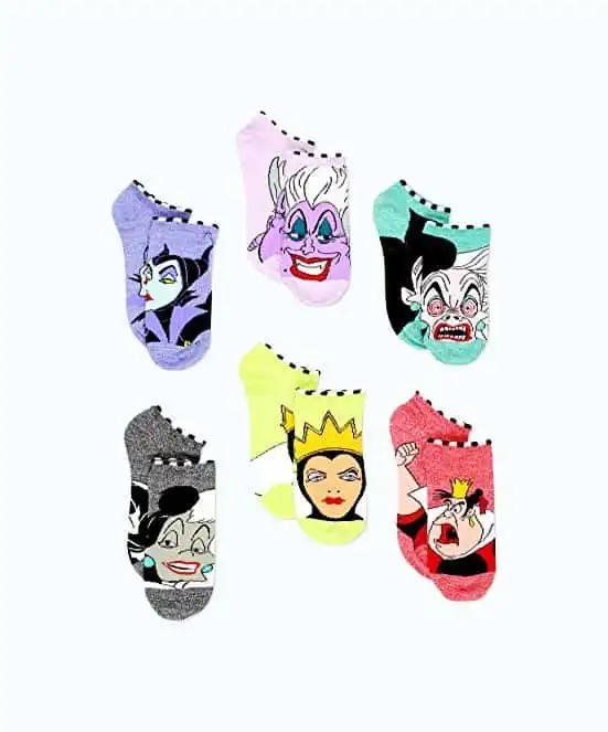 Product Image of the Disney Villains Socks Set
