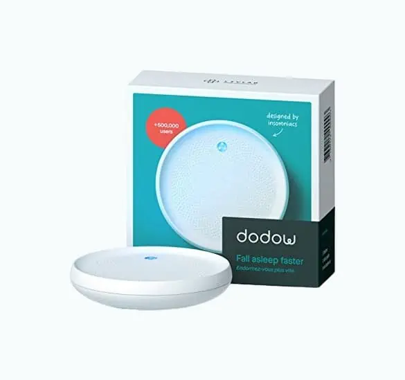 Product Image of the Dodow Sleep Aid Device