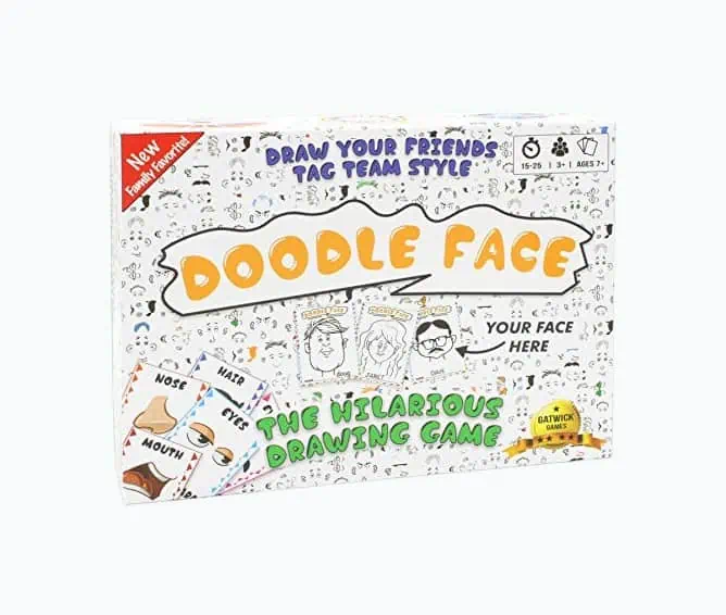 Product Image of the Doodle Face Game