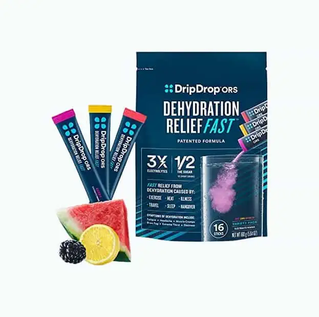 Product Image of the DripDrop ORS - Electrolyte Powder For Dehydration Relief Fast