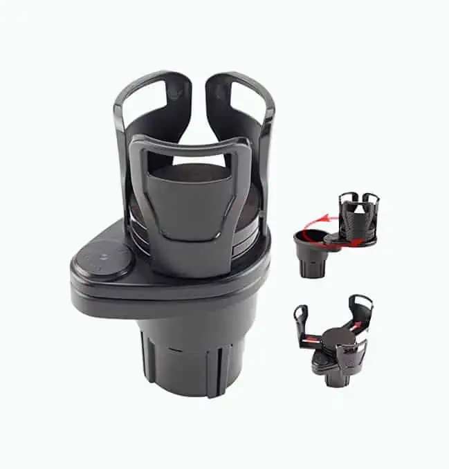 Product Image of the Dual Car Cup Holder Expander 