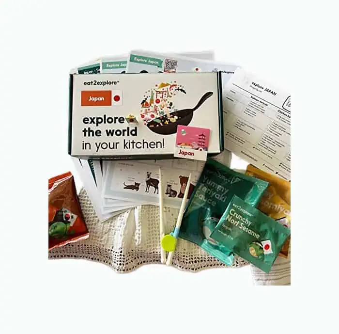 Product Image of the Eat2Explore Subscription Box