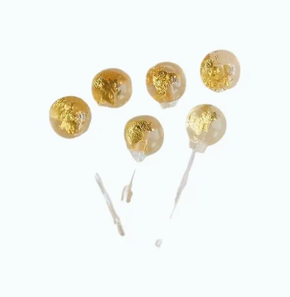 Product Image of the Edible Gold Lollipops