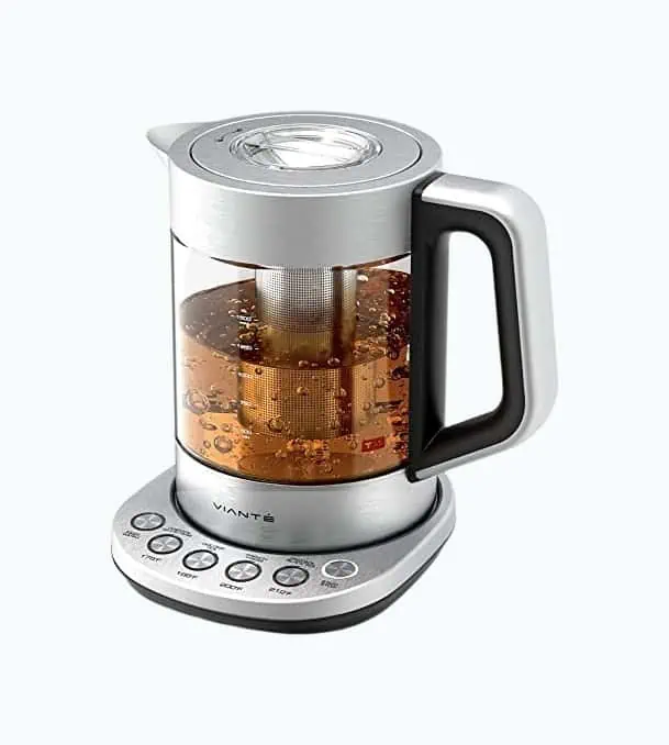 Product Image of the Electric Glass Kettle and Tea Maker