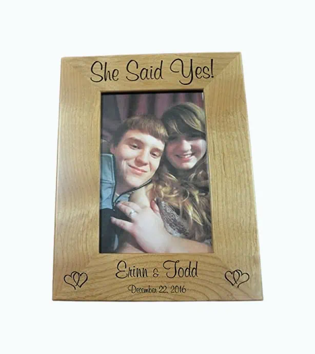 Product Image of the Engagement Picture Frame