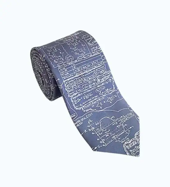 Product Image of the Engineering Equations Necktie