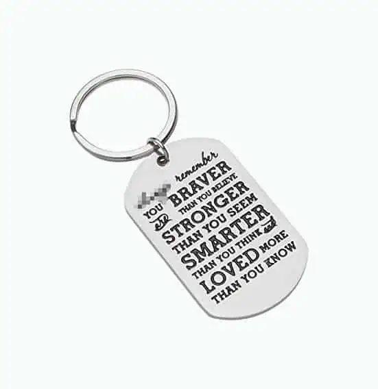 Product Image of the Engraved Keychain