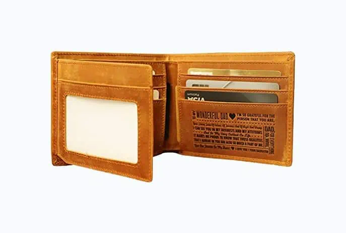 Product Image of the Engraved Mens Wallet